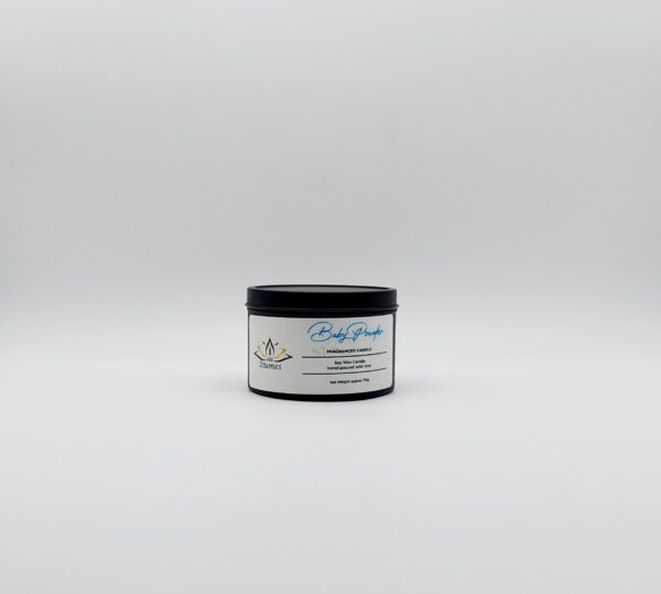 baby powder scented candle