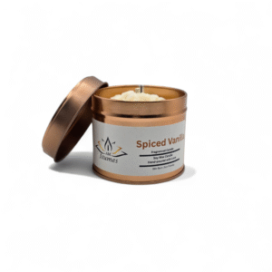 spiced vanilla – luxury scented candle